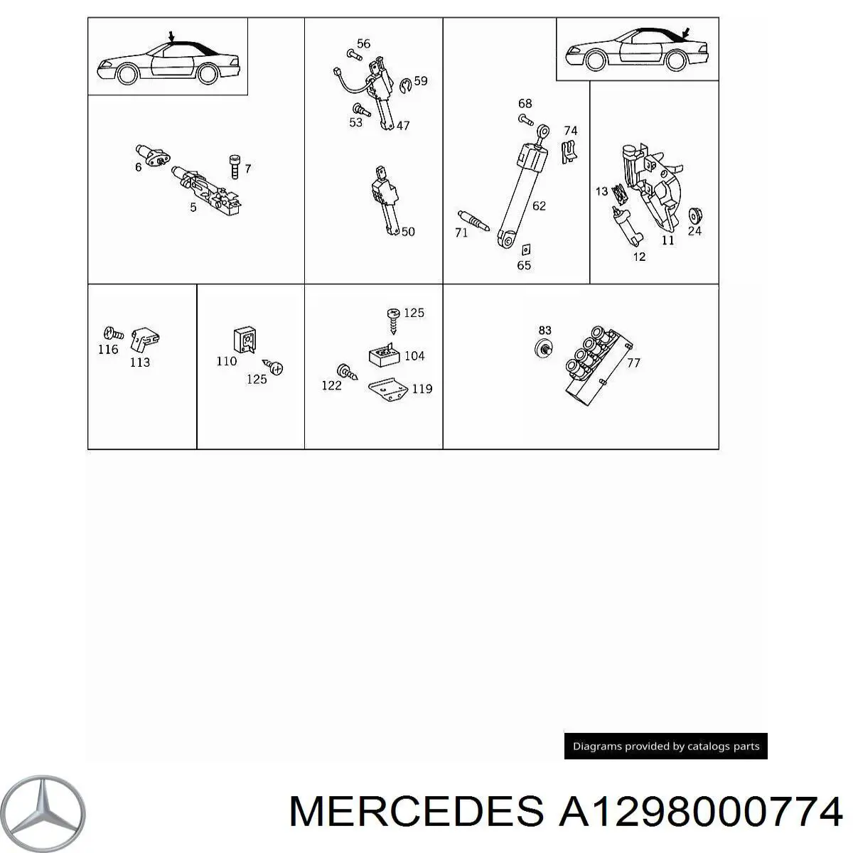  A1298000774 Mercedes