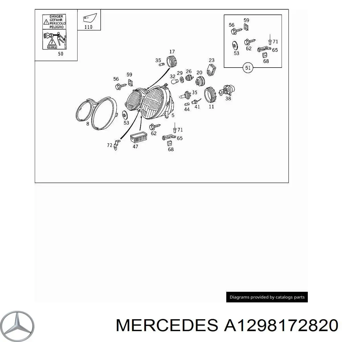  A1298172820 Mercedes