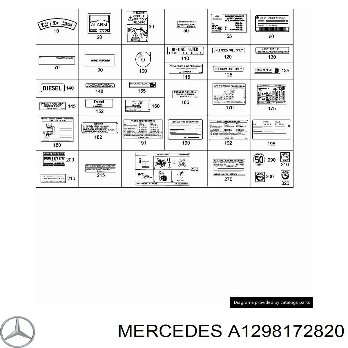  A1298172820 Mercedes