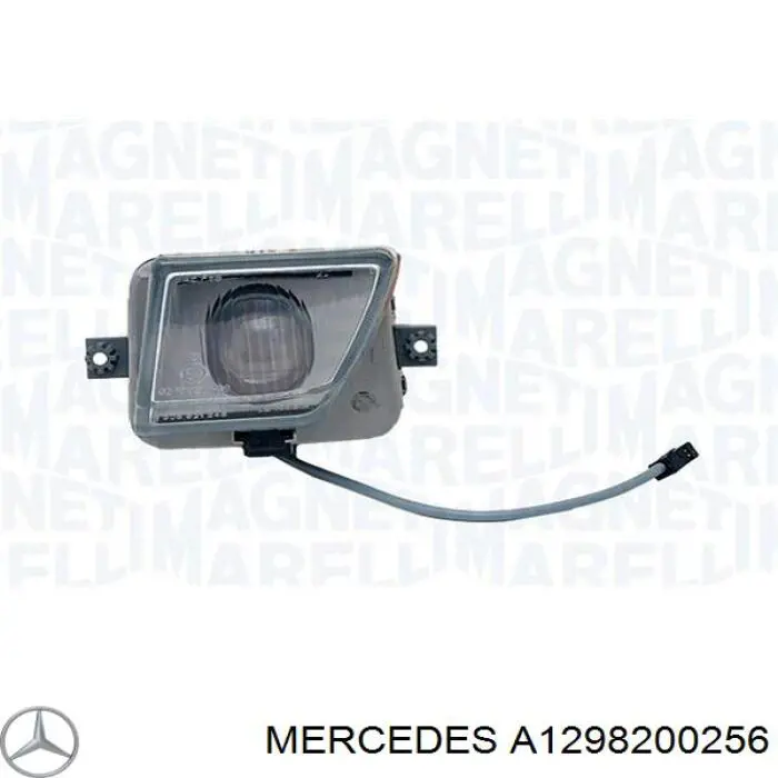 Фара протитуманна, права LAC091 Magneti Marelli