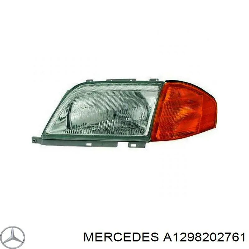 A1298202761 Mercedes фара ліва