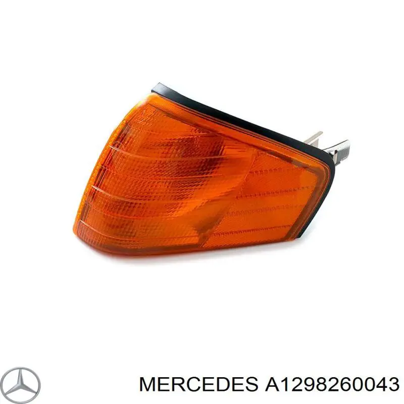Купити A1298260043 Mercedes Лівий ліхтар покажчика повороту