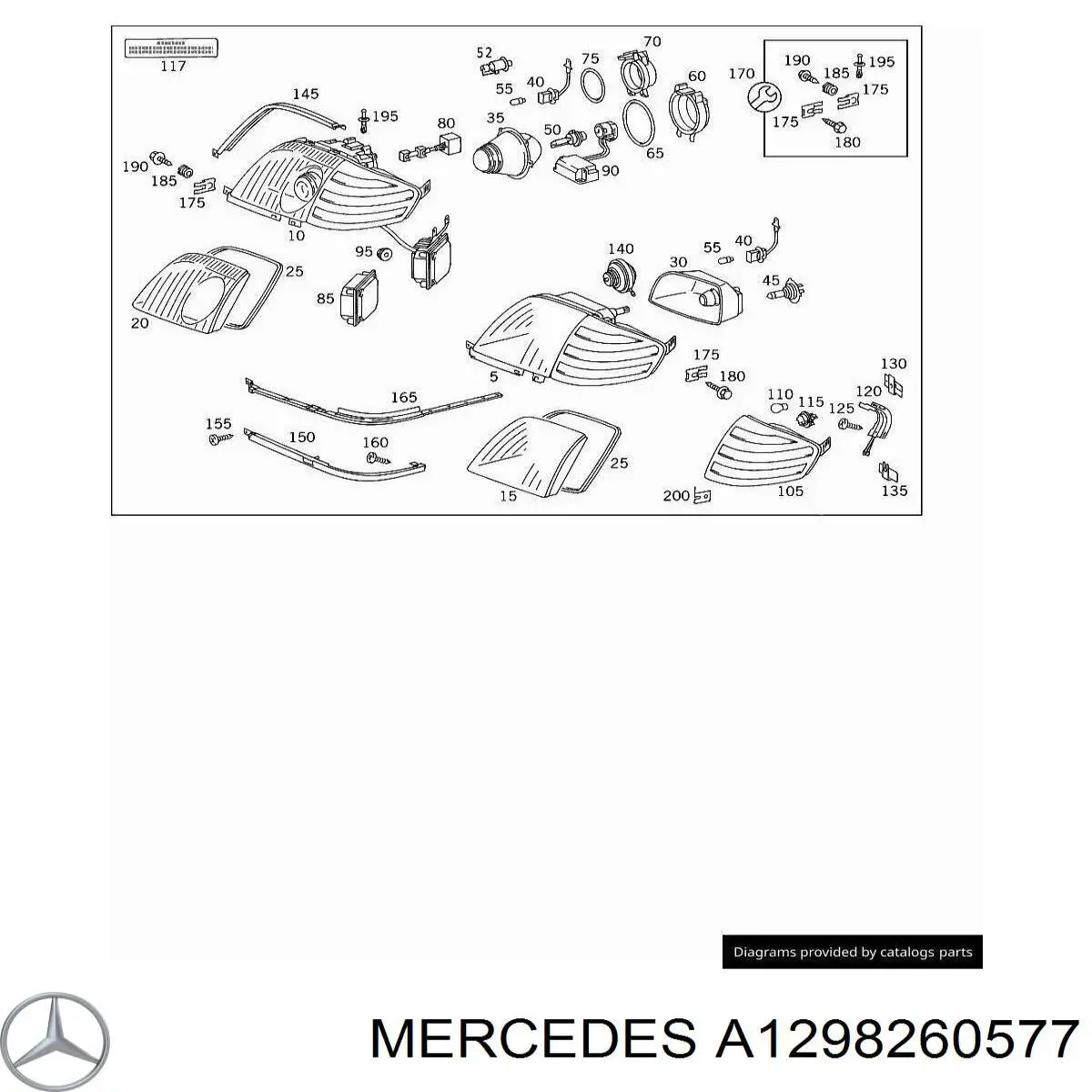 A1298260577 Mercedes 