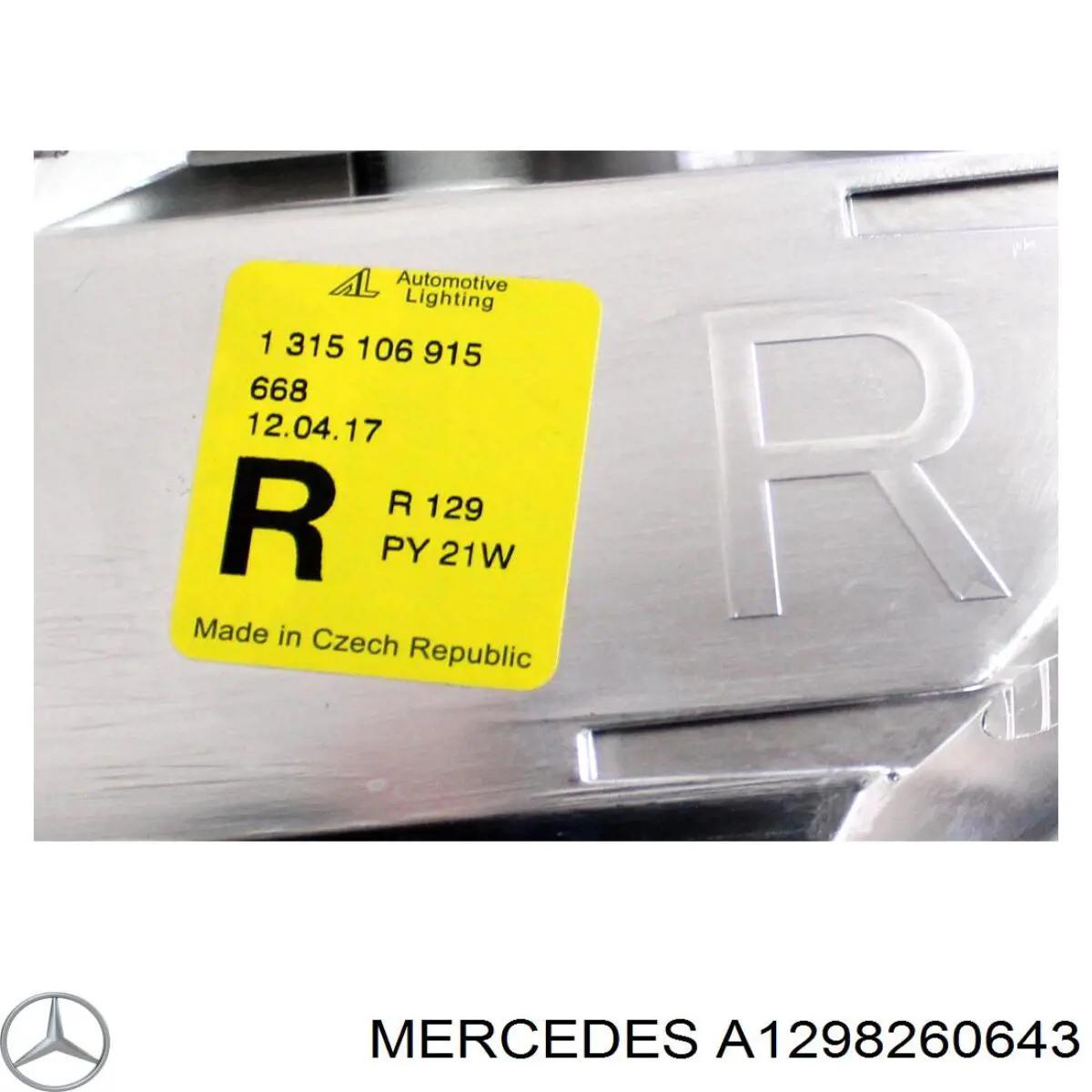 A1298260643 Mercedes Покажчики повороту (передні)