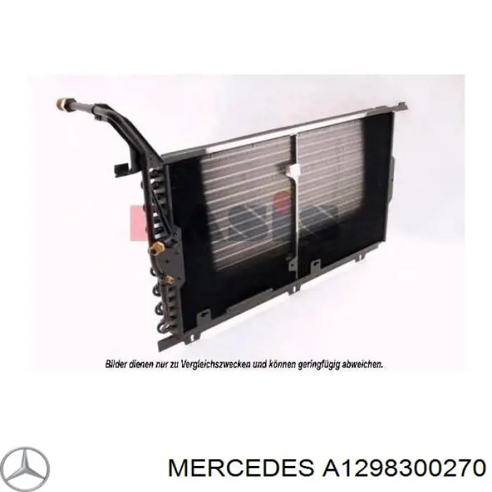 A1298300270 Mercedes Конденсатор