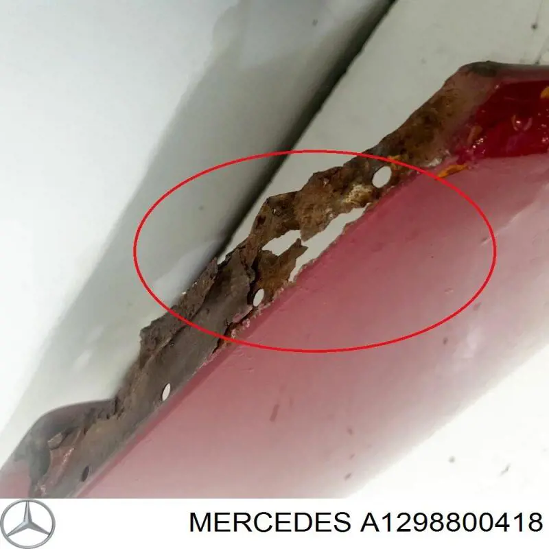 A1298800418 Mercedes Крило переднє праве