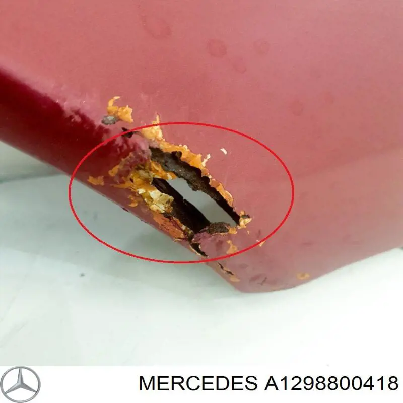 Крило переднє праве Mercedes A1298800418 ціна, від 1227.64 USD