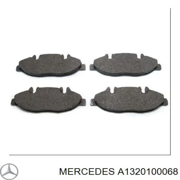 A1320100068 Mercedes Сальник коленвала корінний