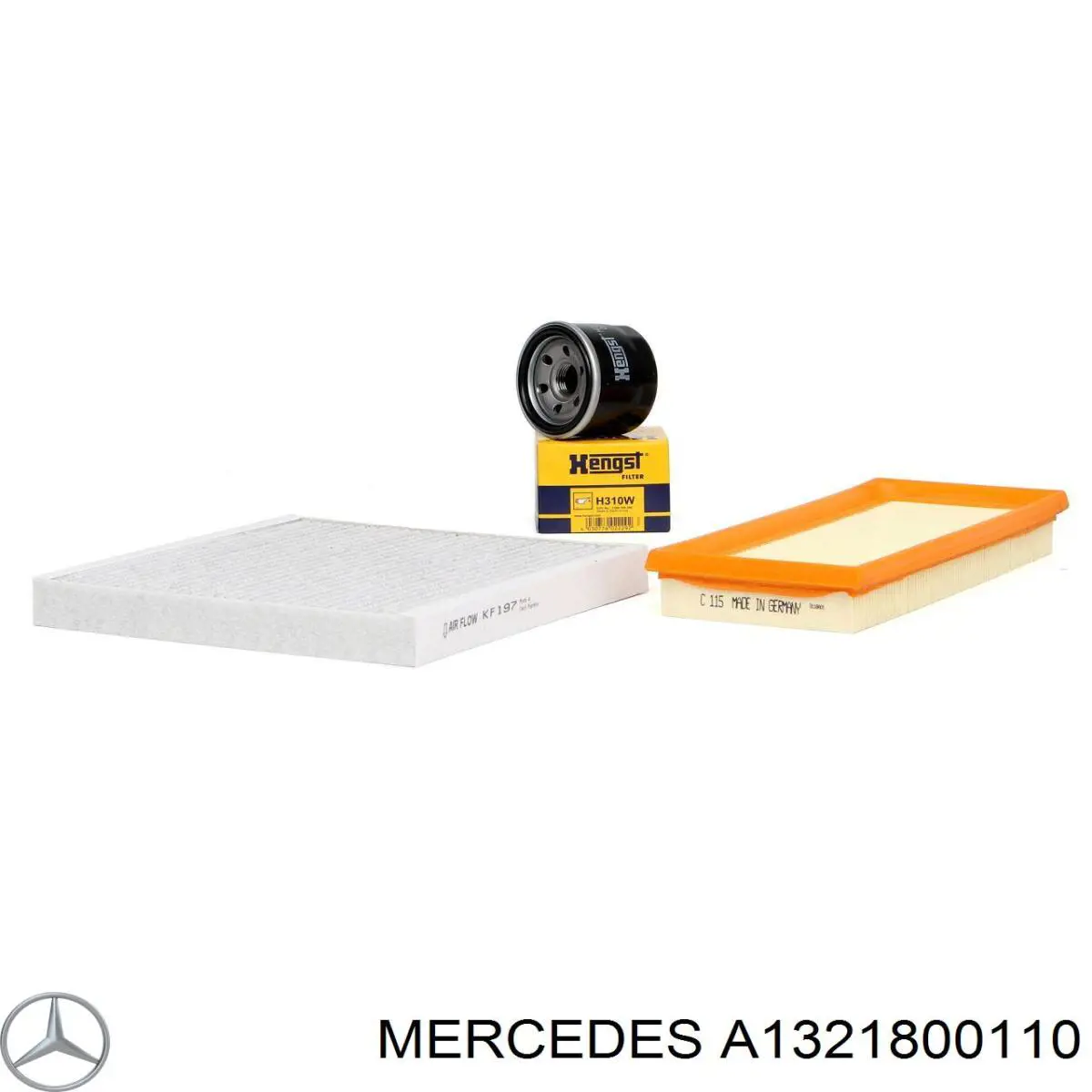 Купити A1321800110 Mercedes Фільтр очищення масла відцентровий