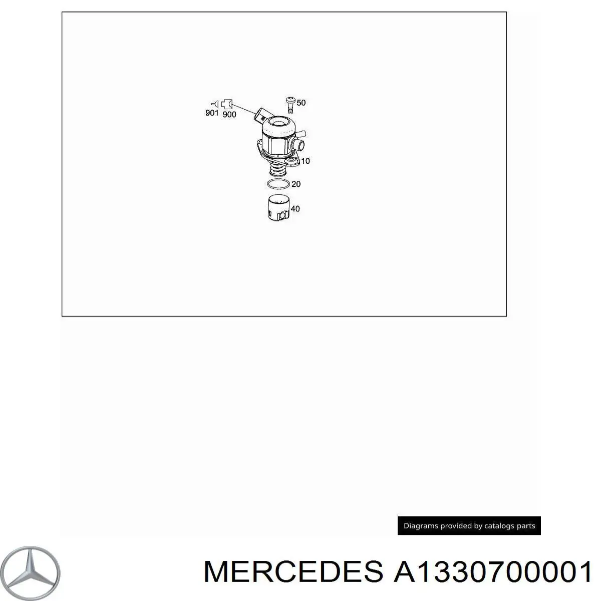 A1330700001 Mercedes Насос паливний високого тиску (ПНВТ)