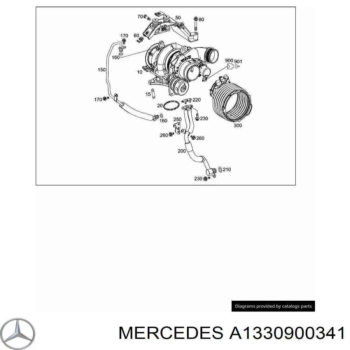  Mercedes A1330900200 ціна, від 421.17 USD