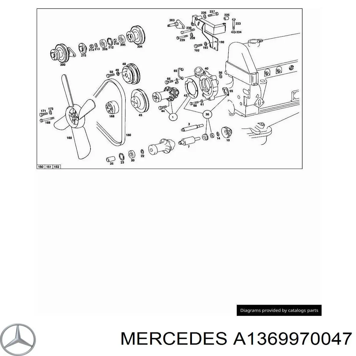 Втулка рульової рейки Mercedes A1369970047 ціна, від 8.38 USD