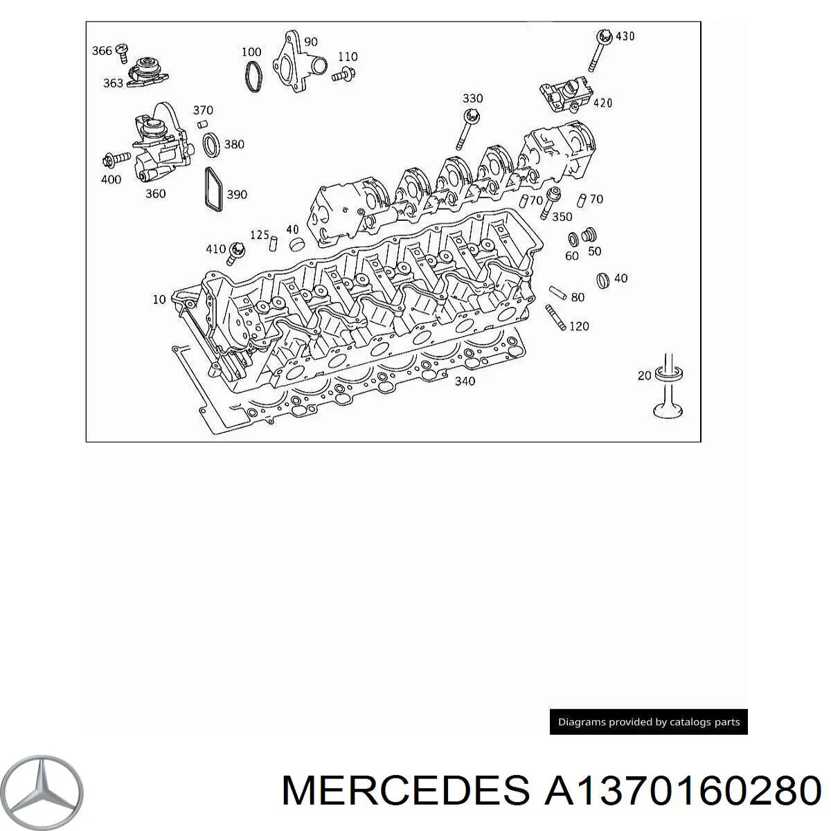 A1370160280 Mercedes 