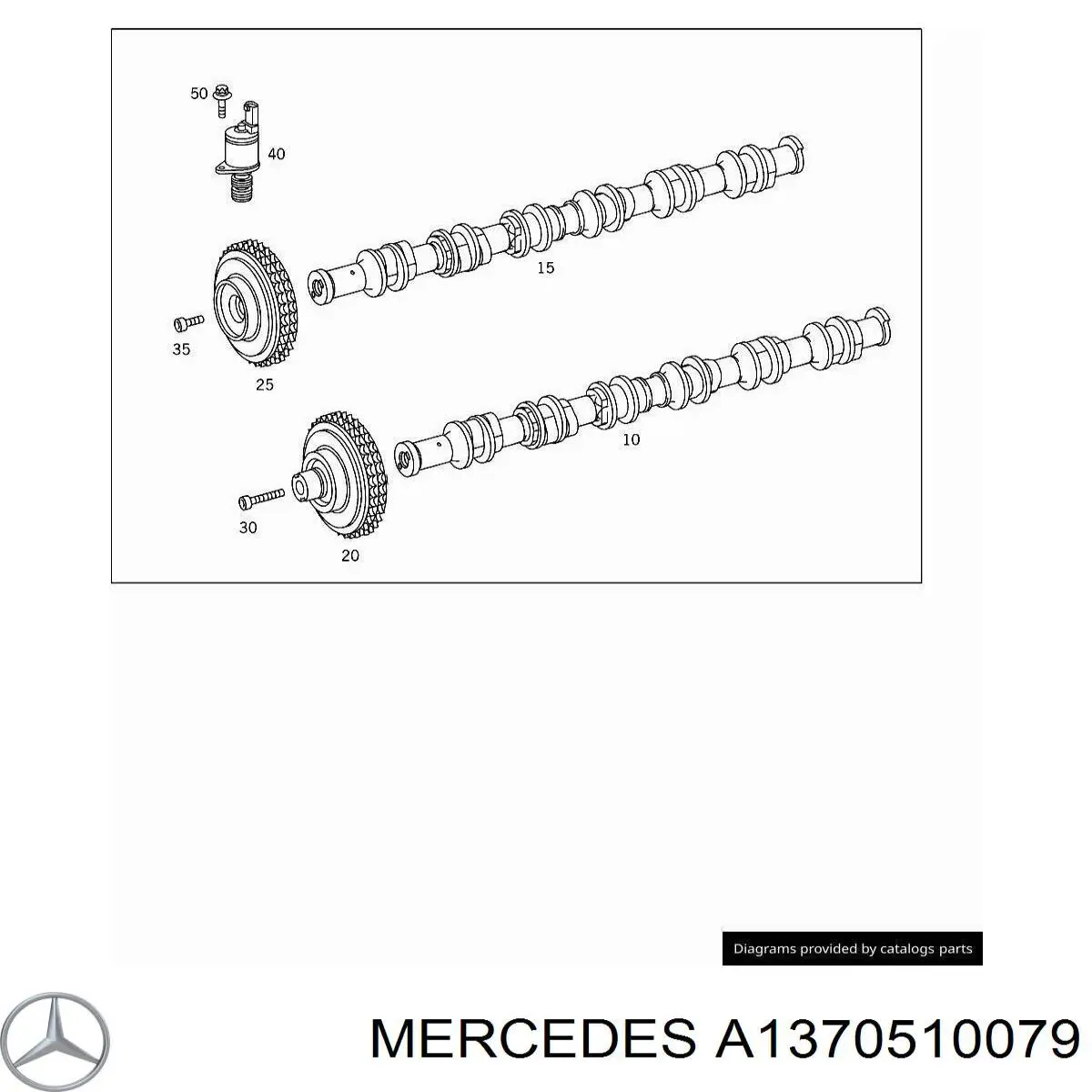  Mercedes A1370510079 ціна, від 114.02 USD