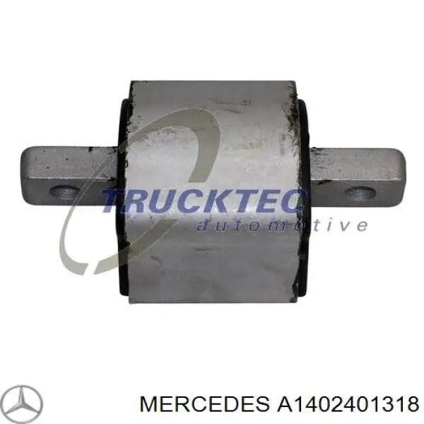 A1402401318 Mercedes Подушка трансмісії (опора коробки передач), задня