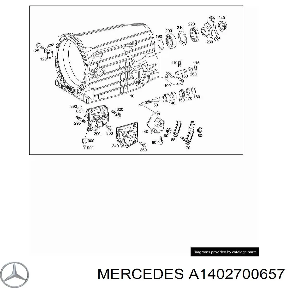 A1402700657 Mercedes 
