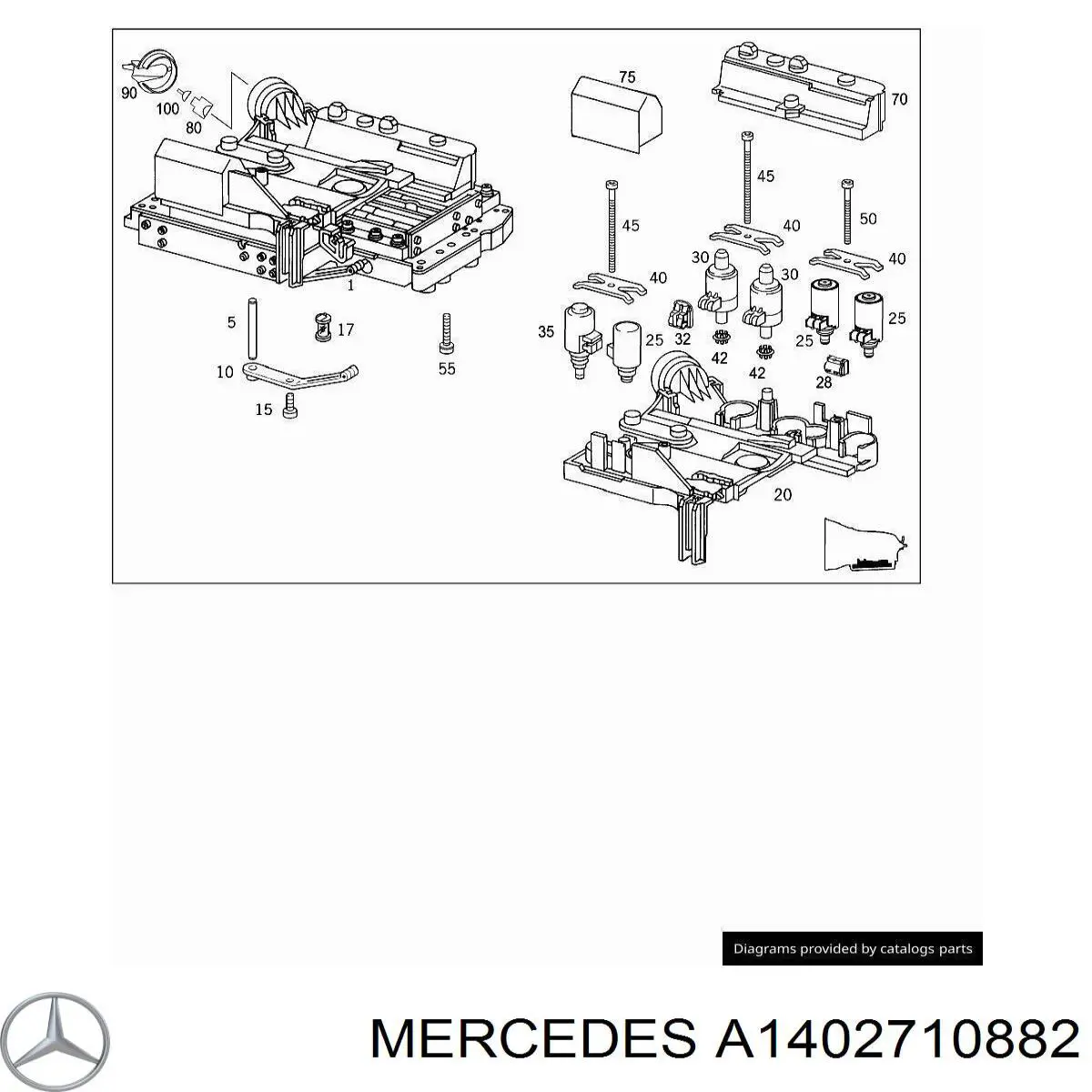 A1402710882 Mercedes 