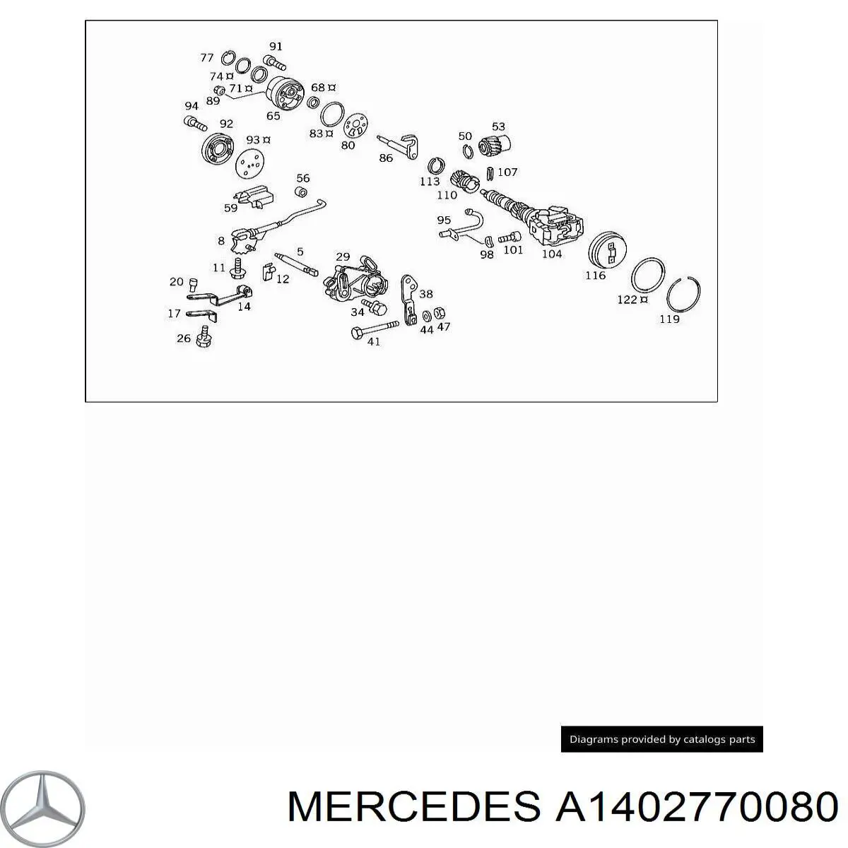 A1402770080 Mercedes 