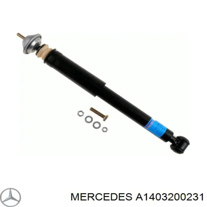 Амортизатор задній Mercedes A1403200231 ціна, від 51.07 USD