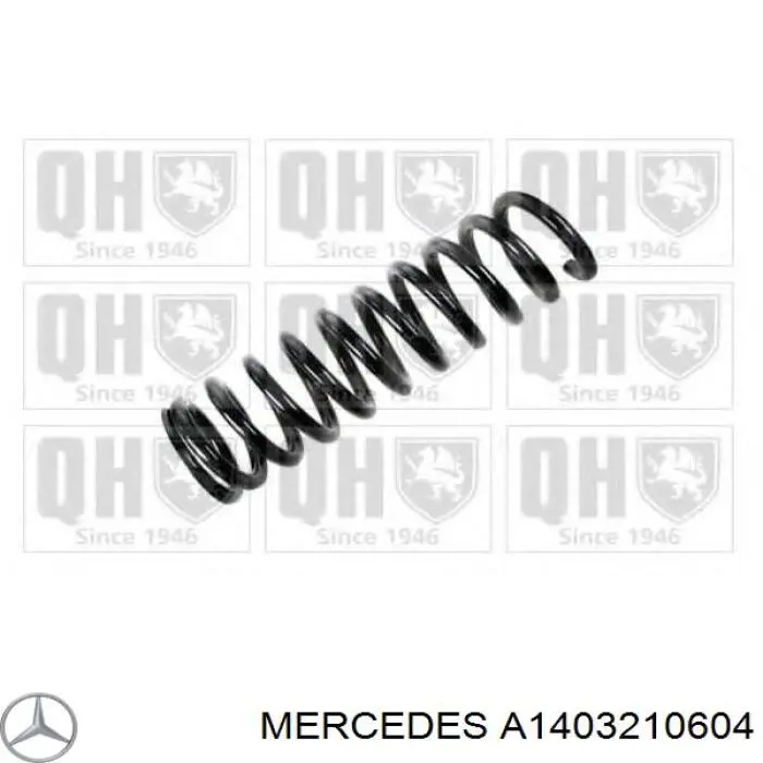 Пружина передня A1403210604 Mercedes