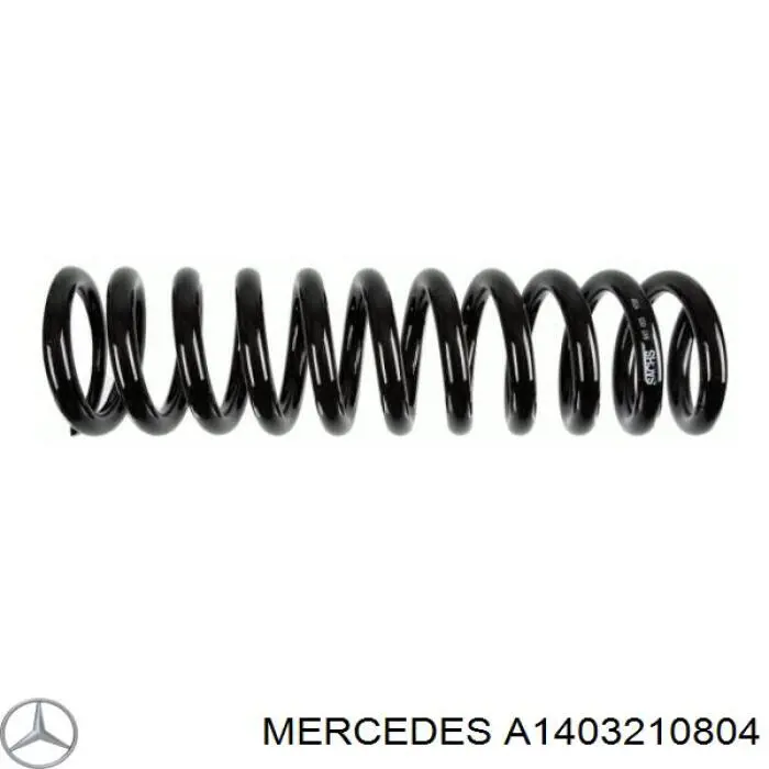 Пружина передня A1403210804 Mercedes