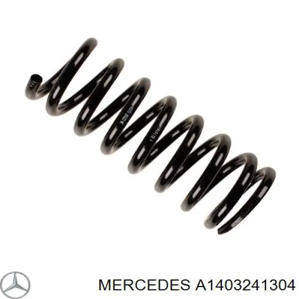 Пружина задня Mercedes A1403241304 ціна, від 52.64 USD