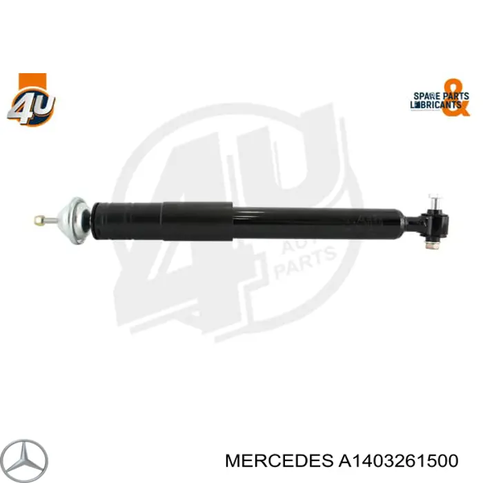 Амортизатор задній Mercedes A1403261500 ціна, від 51.64 USD