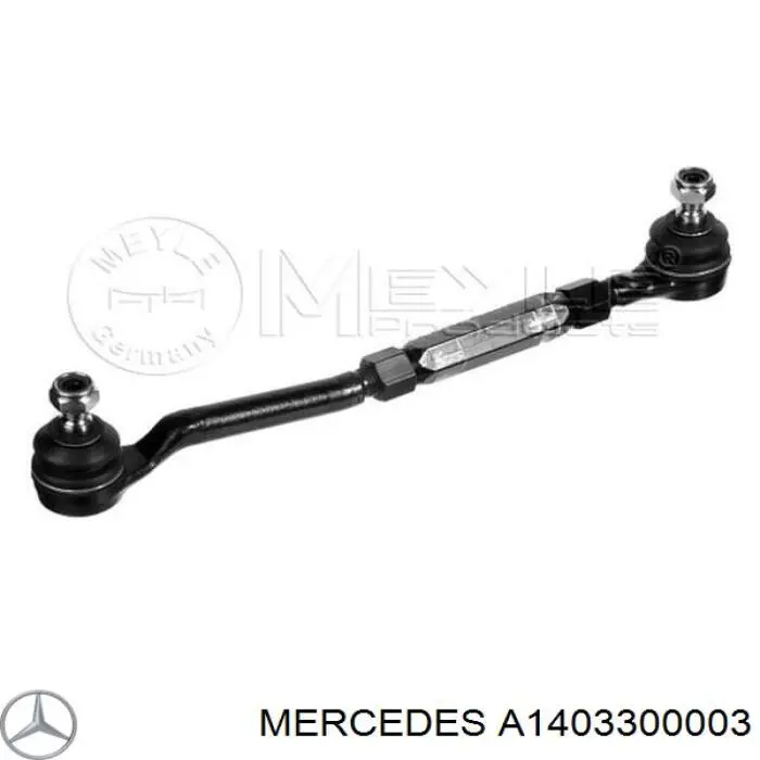 Тяга рульова в зборі Mercedes A1403300003 ціна, від 27.05 USD