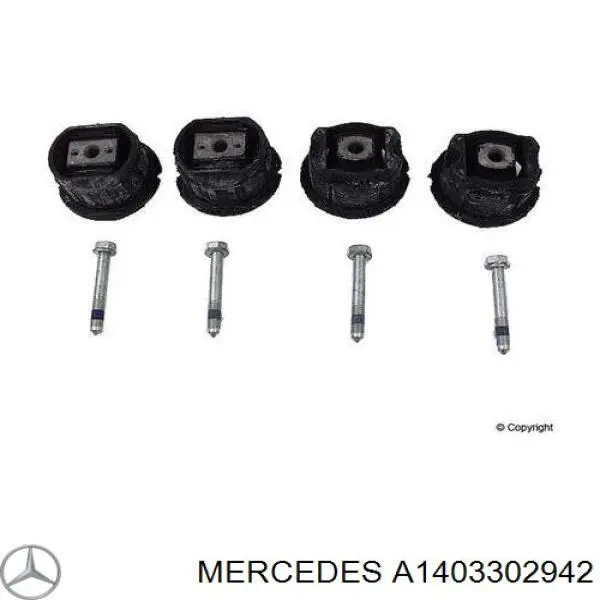 Купити A1403302942 Mercedes Сайлентблок передній балки/підрамника