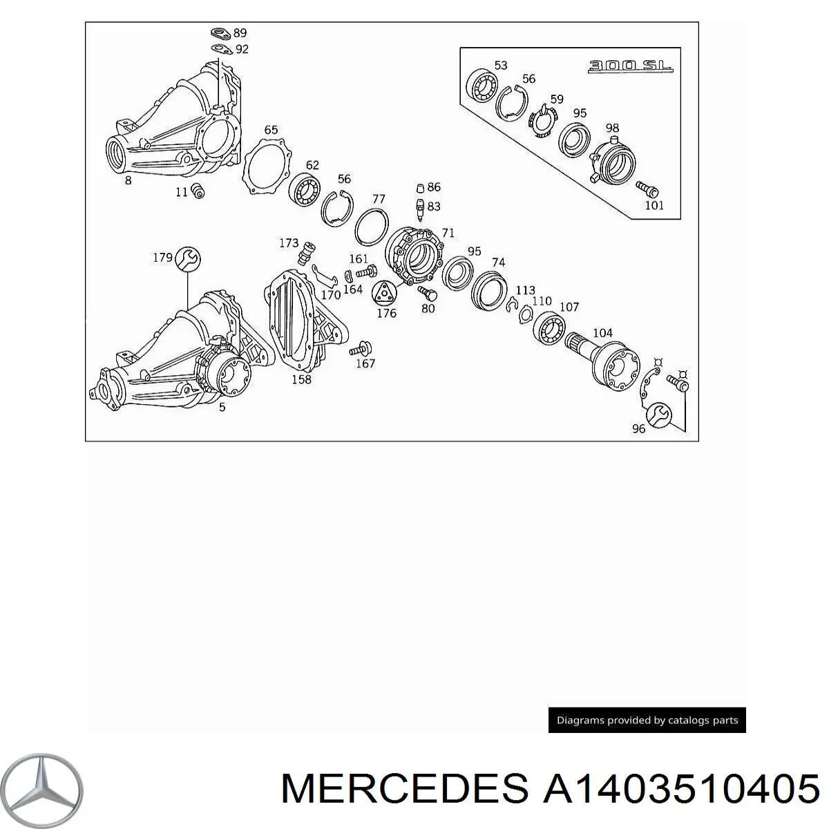 A1403510405 Mercedes 