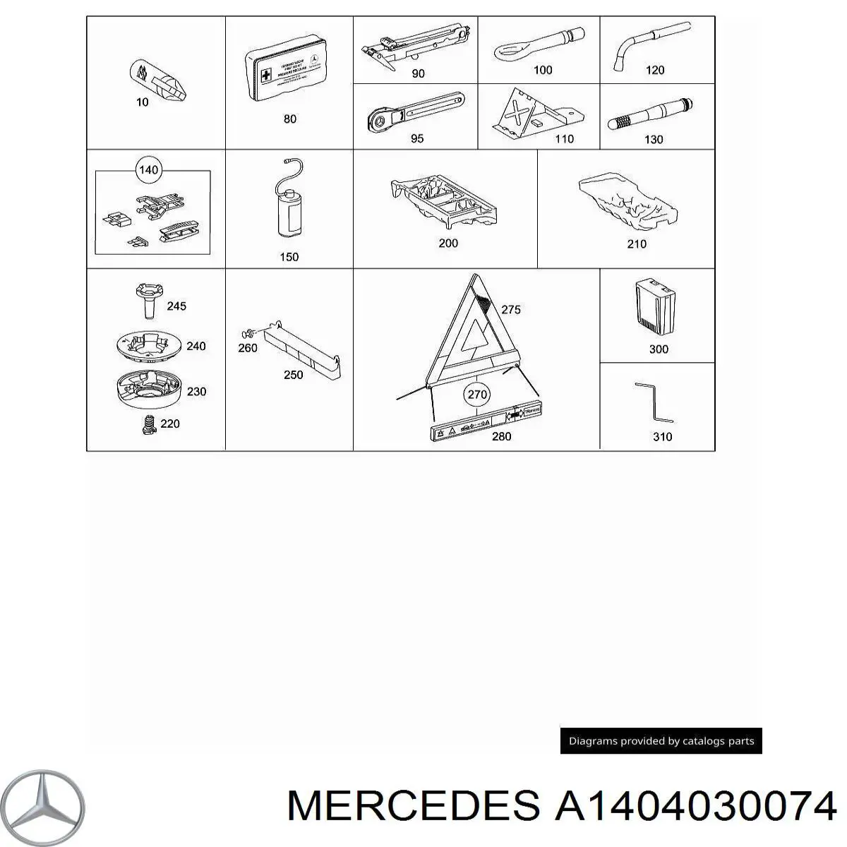 A2045810074 Mercedes 