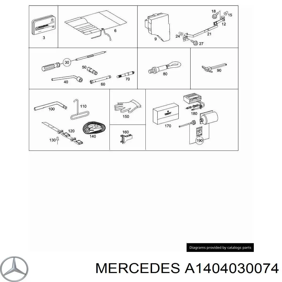  Mercedes A2045810074 ціна, від 5.07 USD