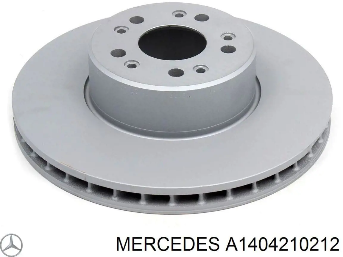 Диск переднього гальма Mercedes A1404210212 ціна, від 77.42 USD