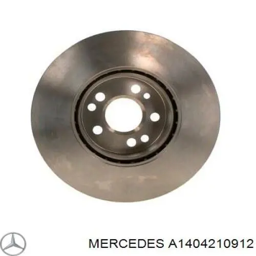 A1404210912 Mercedes диск гальмівний передній