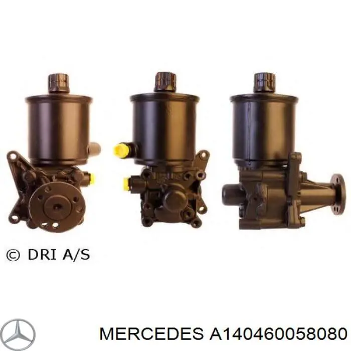 A140460058080 Mercedes насос гідропідсилювача керма (гпк)
