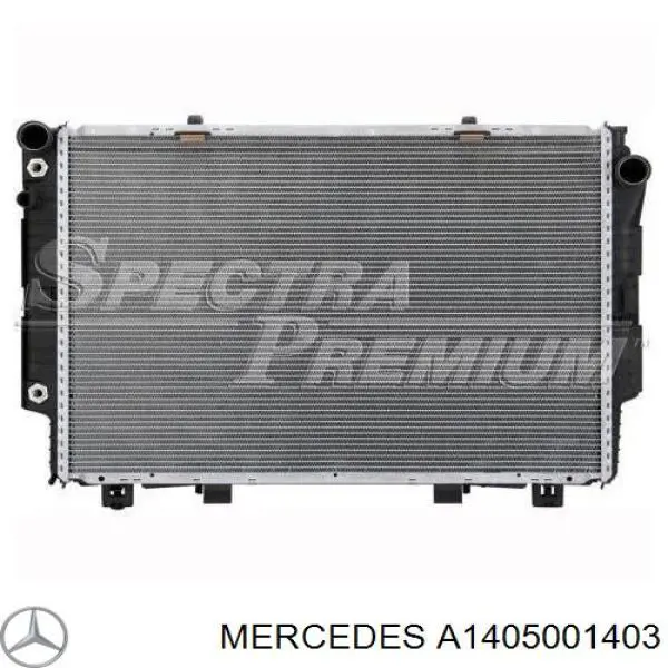 Купити A1405001403 Mercedes Радіатор двигуна