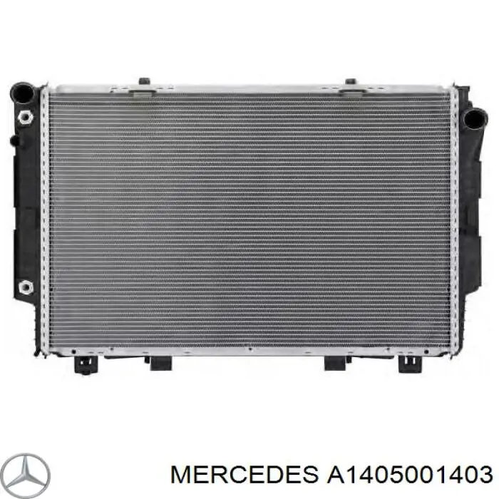 A1405001403 Mercedes Радіатор охолодження двигуна