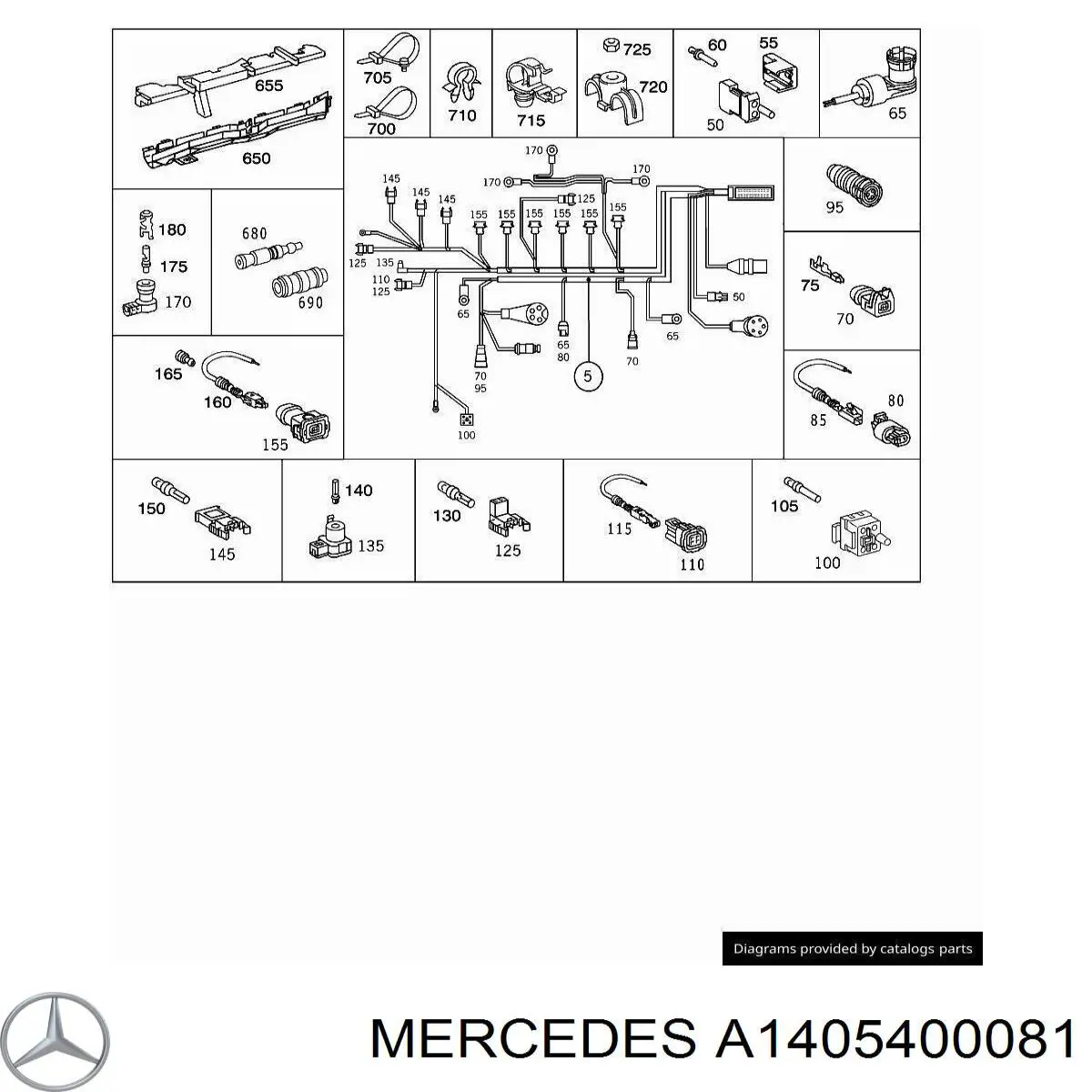  A1405400081 Mercedes