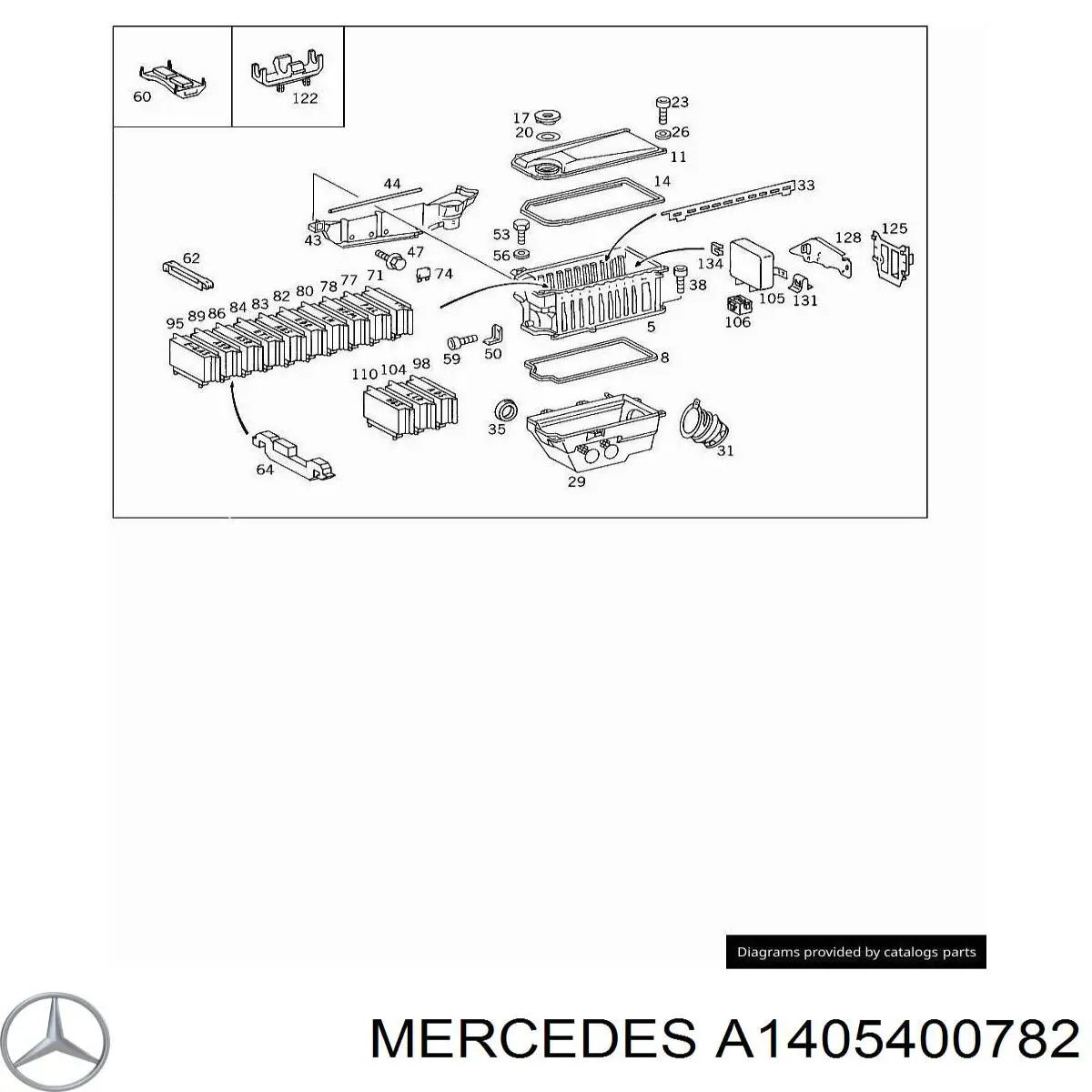 A1405400382 Mercedes 