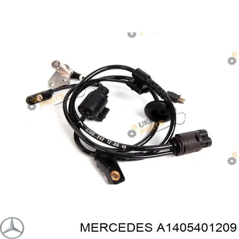 Купити A1405401209 Mercedes Датчик зносу гальмівних колодок, передній лівий