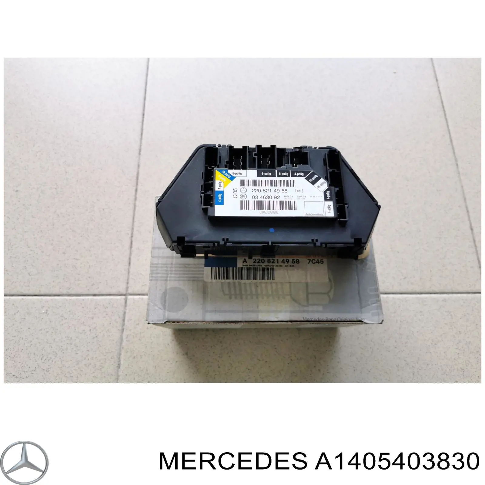 A1405400730 Mercedes Кабель плюсової клеми акумулятора (АКБ)