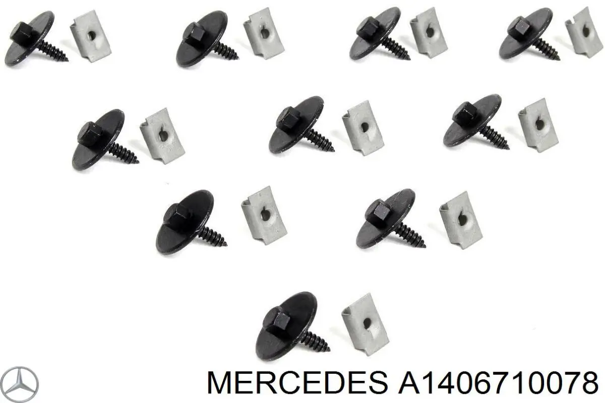 A1406710078 Mercedes болт захисту двигуна