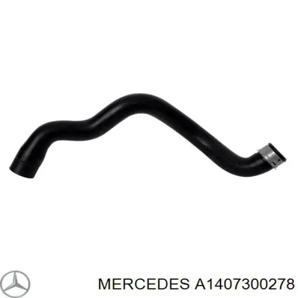 Купити A1407300278 Mercedes Ущільнювач двері передньої лівої (на двері)