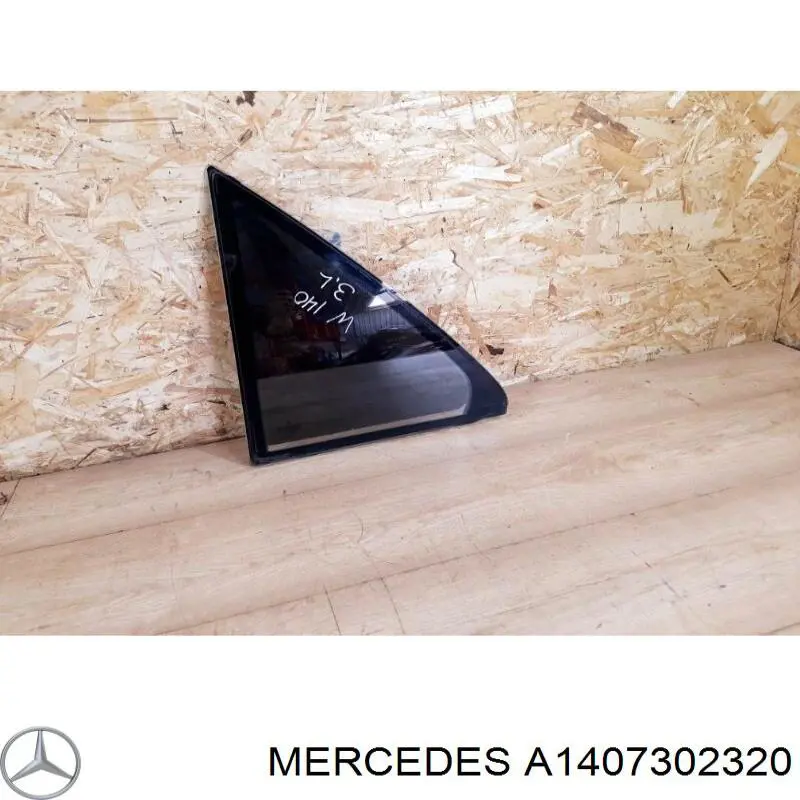 Купити A1407302320 Mercedes Скло-кватирка двері, задній, лівою