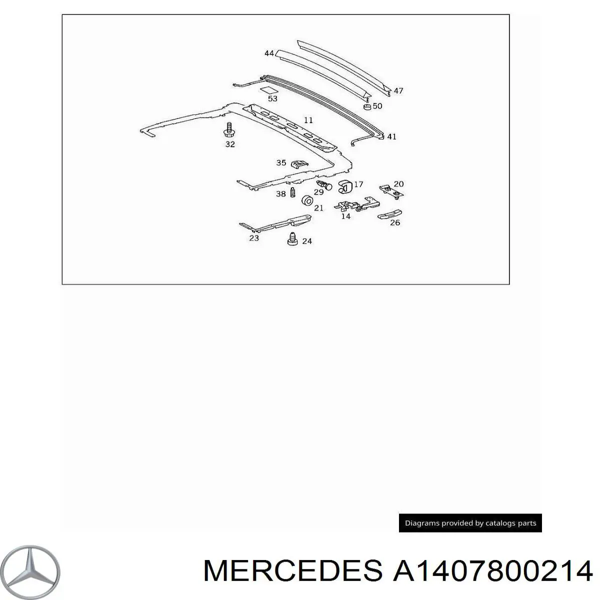 A1407800214 Mercedes 