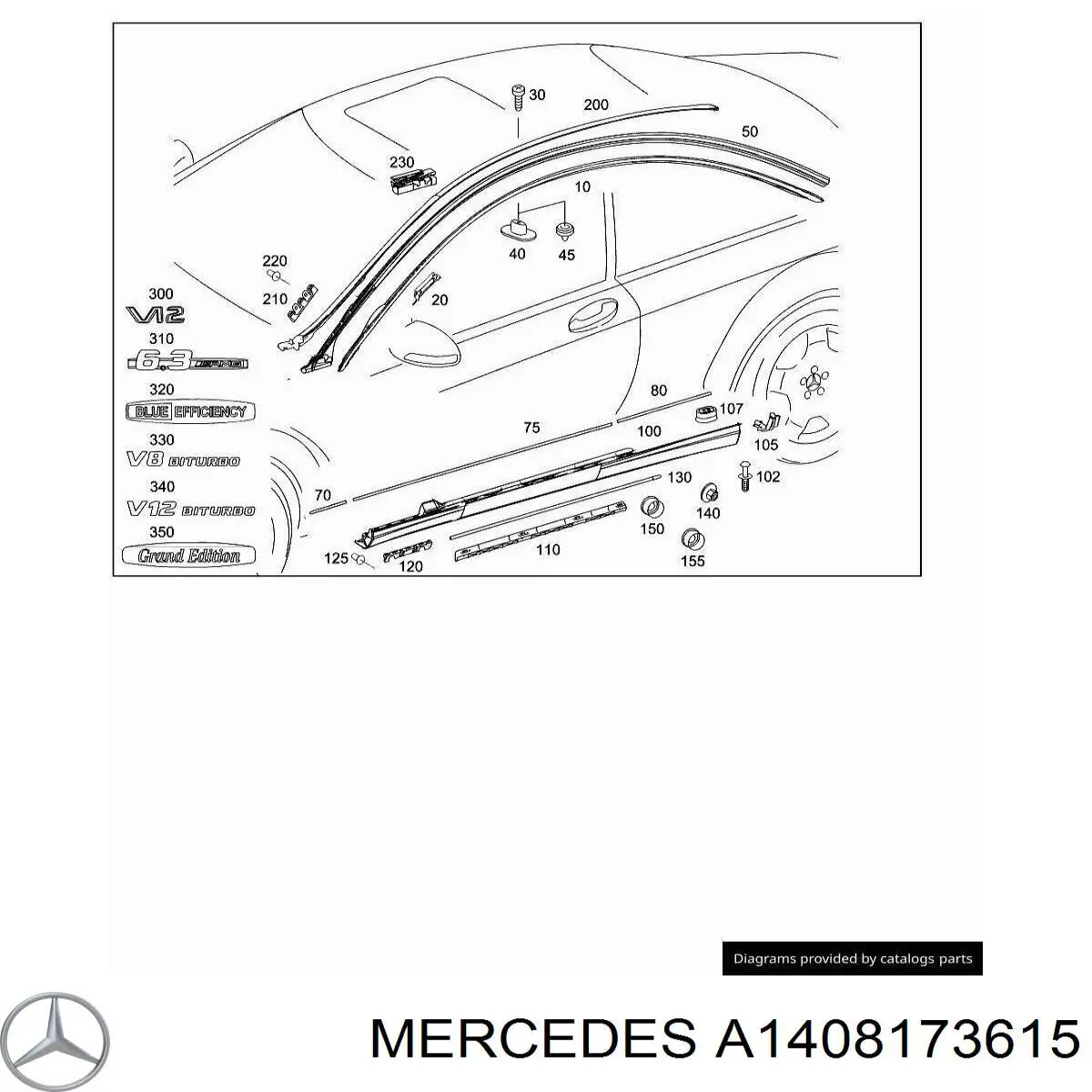 A1408173615 Mercedes 