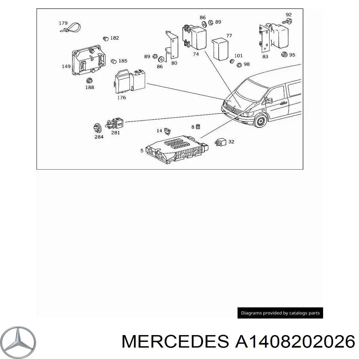  A1408202026 Mercedes