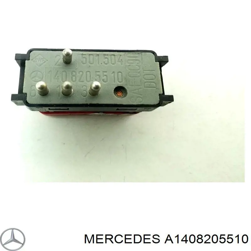 Купити A1408205510 Mercedes Кнопка включення аварійного сигналу