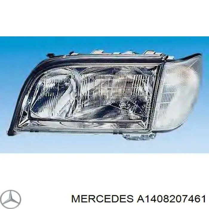 Купити A1408207461 Mercedes Права блок фара