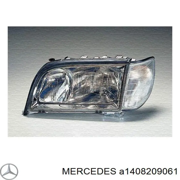 Фара правая Mercedes A1408209061 ціна, від 49.67 USD